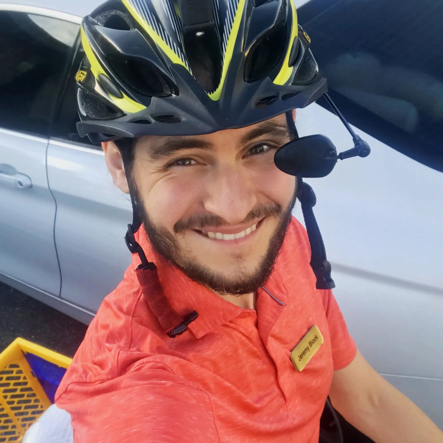 profile photo of Jeremy riding his bike